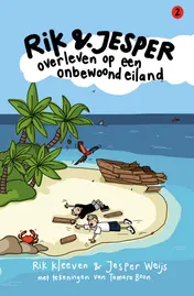 Omslag van Rik en Jesper overleven op een onbewoond eiland