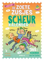 Omslag van De Zoete Zusjes moppenscheurkalender