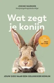 Omslag van Wat zegt je konijn