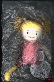 Omslag van Knuffelpop Janna 25 cm