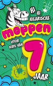 Omslag van Hilarische moppen voor kids van 7 jaar