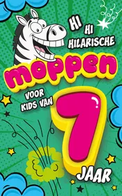 Omslag van Hilarische moppen voor kids van 7 jaar
