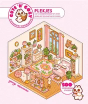 Omslag van Cute 'n' Cozy Sticker Therapie: Plekjes