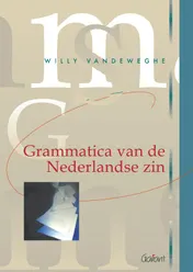 Omslag van Grammatica van de Nederlandse zin