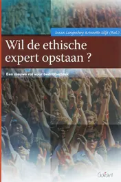 Omslag van Wil de ethisch expert opstaan