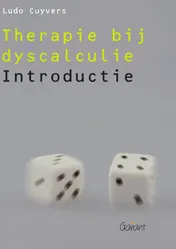 Omslag van Therapie bij dyscalculie