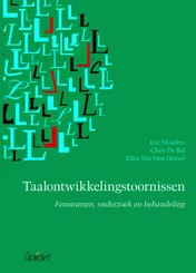 Omslag van Taalontwikkelings stoornissen