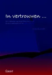 Omslag van In vertrouwen...