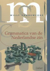 Omslag van Grammatica van de Nederlandse zin