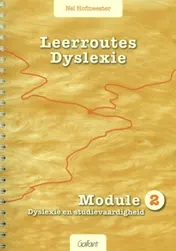 Omslag van Module 2 dyslexie en studievaardigheid