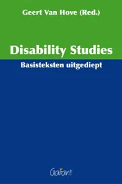 Omslag van Disability studies in de Lage Landen