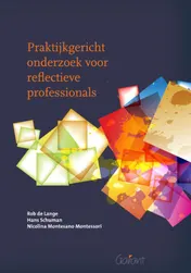Omslag van Praktijkgericht onderzoek voor reflectieve professionals