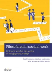 Omslag van Filosoferen in sociaal werk.
