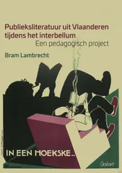 Omslag van Publieksliteratuur uit Vlaanderen tijdens het interbellum
