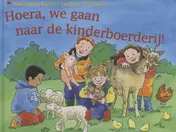 Omslag van Hoera, we gaan naar de kinderboerderij