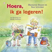 Omslag van Hoera, ik ga logeren 6 ex.