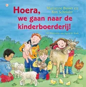 Omslag van Hoera, we gaan naar de kinderboerderij