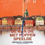 Omslag van De man die met poppen speelde