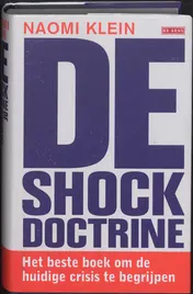 Omslag van De shockdoctrine