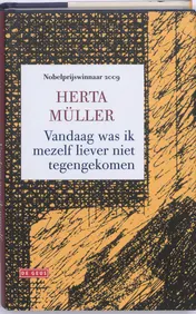 Omslag van Vandaag was ik mezelf liever niet tegengekomen