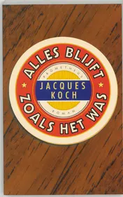 Omslag van Alles blijft zoals het was