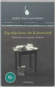 Omslag van Zeg mijn lezer dat ik doorschrijf
