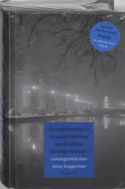 Omslag van Nederlandse en Vlaamse literatuur vanaf 1880 in 60 lange verhalen