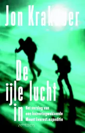 Omslag van De ijle lucht in