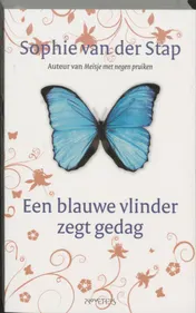 Omslag van Een blauwe vlinder zegt gedag