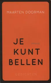 Omslag van Je kunt bellen