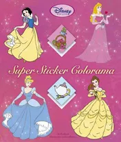 Omslag van Disney Super sticker colorama prinsessen