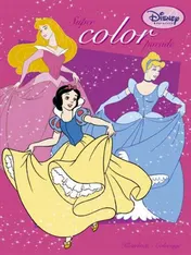 Omslag van Disney Prinsessen super color parade