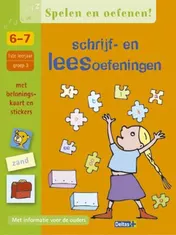 Omslag van 6-7 jaar Schrijf-en leesoefeningen