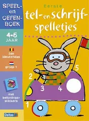 Omslag van Eerste tel- en schrijfspelletjes