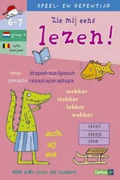 Omslag van Speel- en oefentijd 12. Zie mij eens lezen ! (6-7 j.)