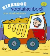 Omslag van Kiekeboe voertuigenboek voor de allerkleinsten