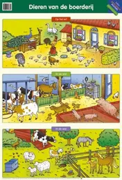 Omslag van Educatieve posters: Dieren van de boerderij