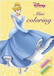 Omslag van Disney Princess Mini coloring display 4x12 ex