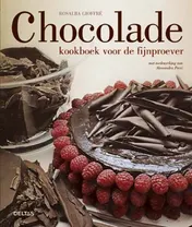 Omslag van Chocolade, kookboek voor de fijnproever