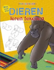 Omslag van Stap voor stap Dieren leren tekenen