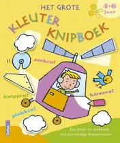 Omslag van Het grote kleuter knipboek