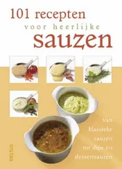 Omslag van 101 recepten voor heerlijke sauzen