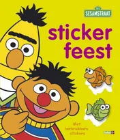 Omslag van Sesamstraat stickerfeest