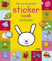 Omslag van Lange oortjes mijn eerste groot stickerboek