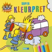 Omslag van De brandweer - Super kleurpret
