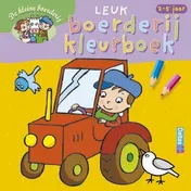 Omslag van De kleine boerderij Leuk boerderij kleurboek (2-5 j.)