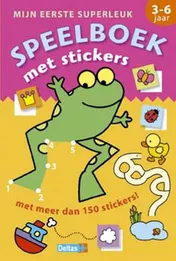 Omslag van Mijn eerste superleuk speelboek met stickers (3-6 j.)