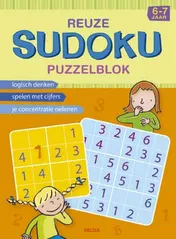 Omslag van Reuze sudoku puzzelblok (6-7 j.)