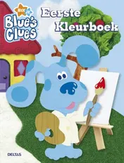 Omslag van Blue's Clues Eerste kleurboek