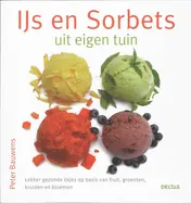 Omslag van IJs en sorbet uit eigen tuin